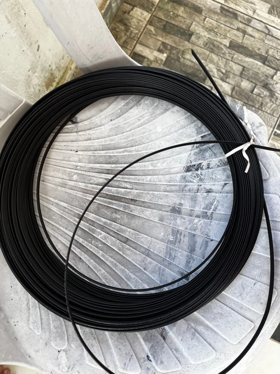Cabo de fibra óptica para rede