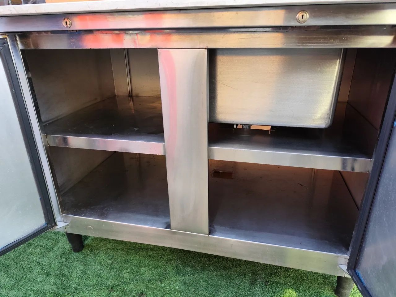 Bancada pia gabinete inox 304  - Foto 5