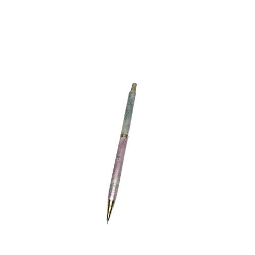 Lapiseira luxo c/ padrão exclusivo rosa & azul: elegância & qualidade pra sua escrita! - Foto 2