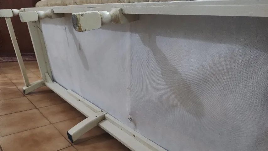 Sofá vintage 3 lugares com 2 poltronas - relíquia - Foto 6