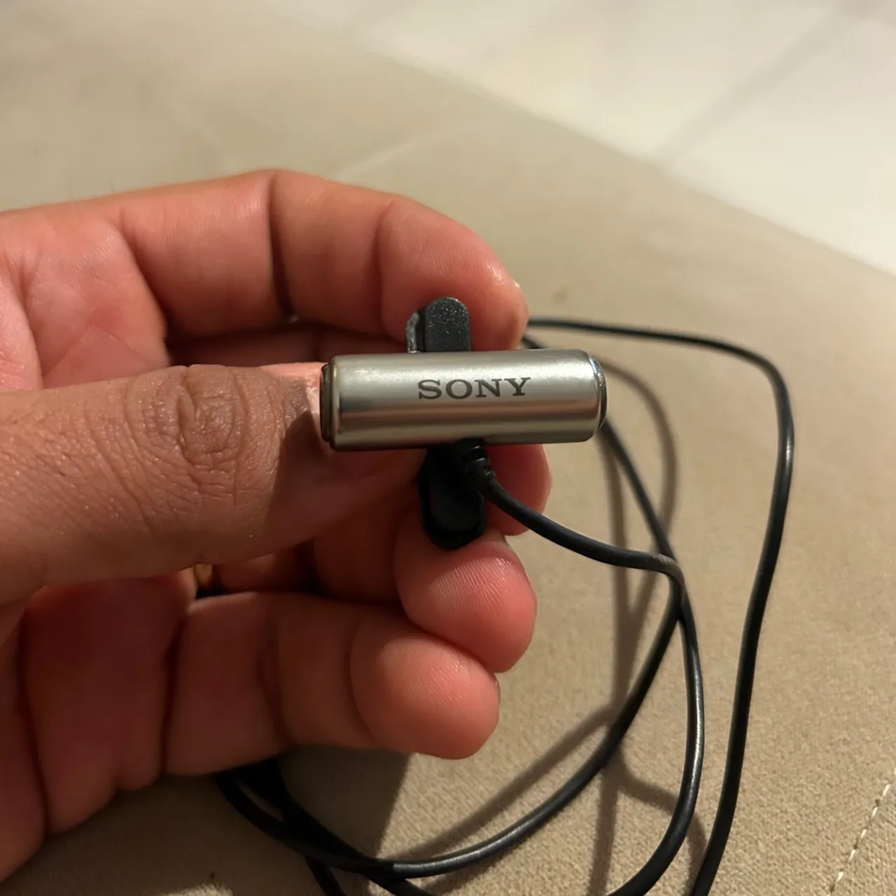 Microfone Sony ECMCS3