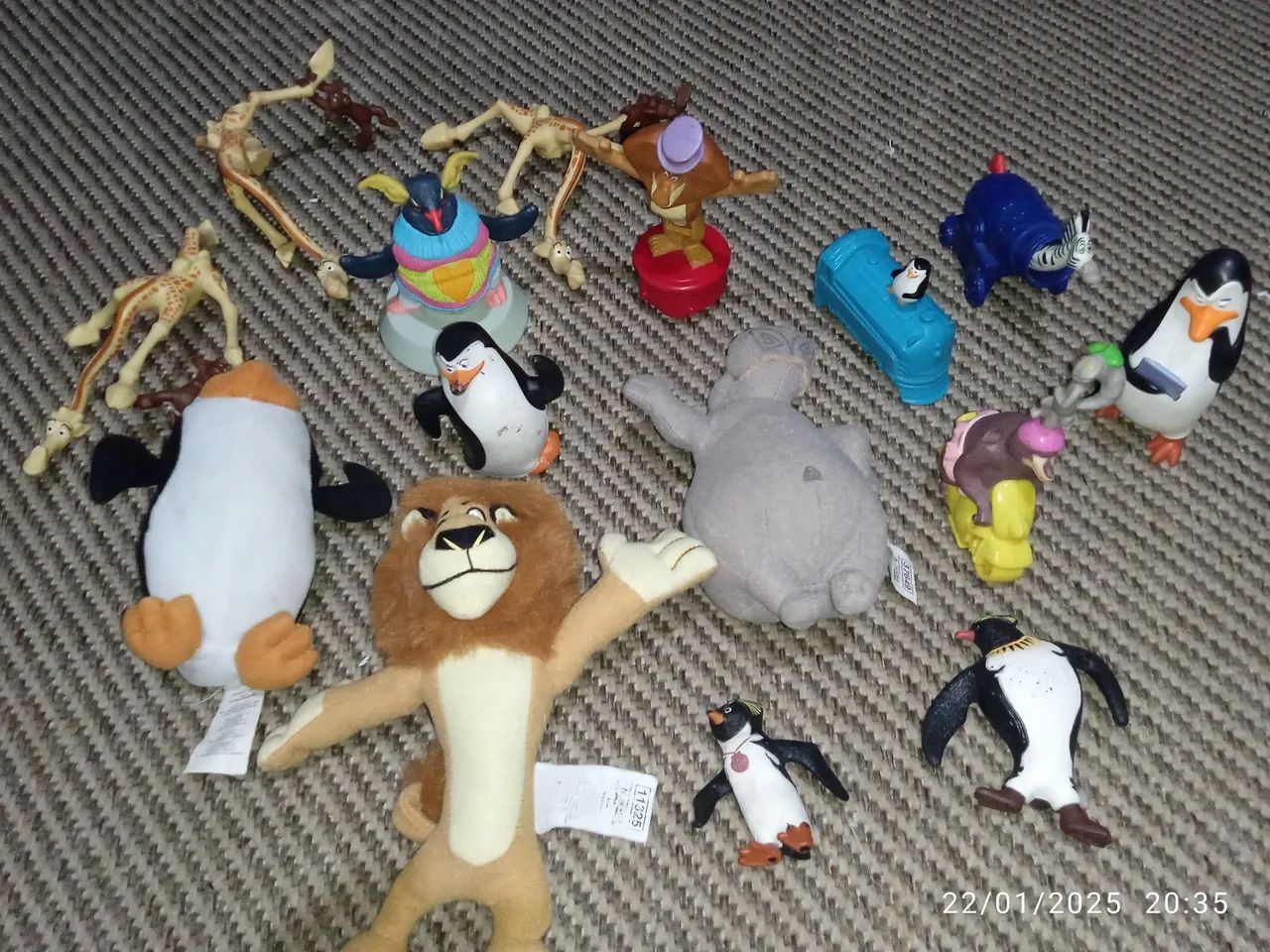 Personagens de Madagascar - kit com 15 peças  - Foto 5