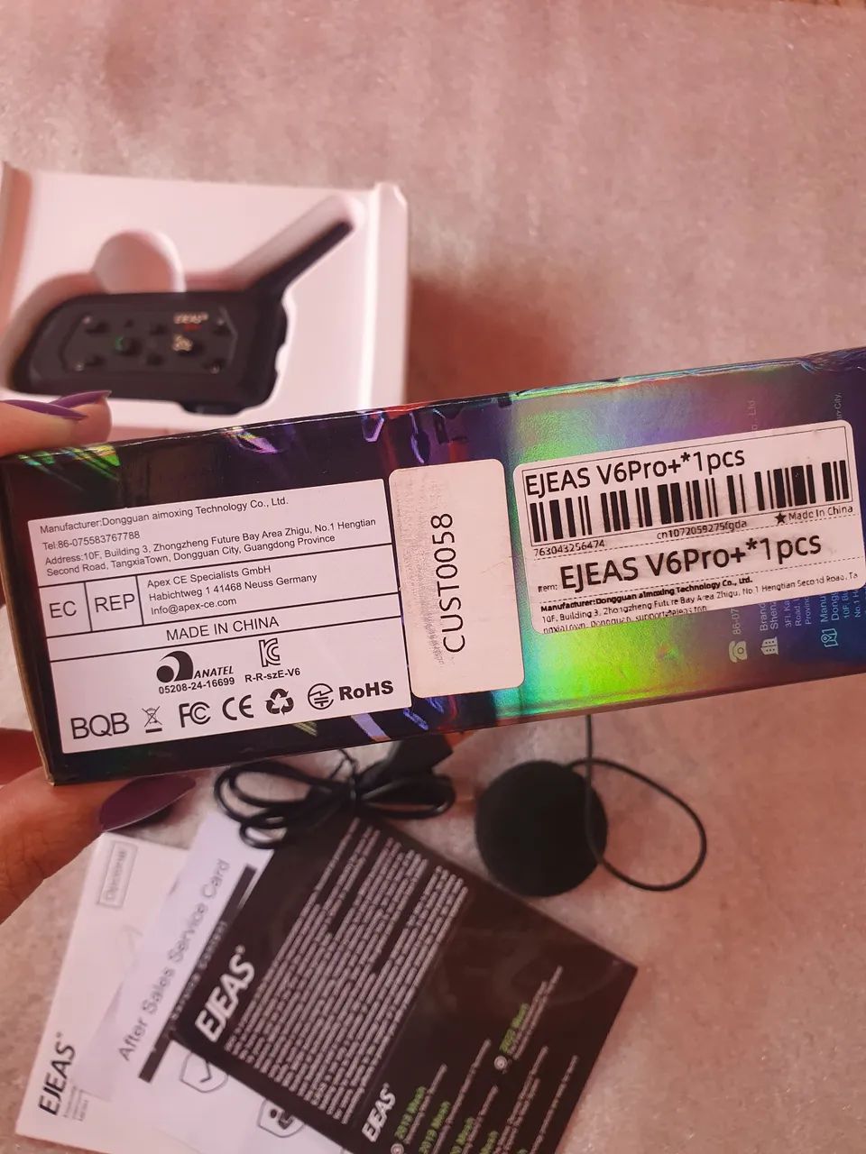 Ejeas V6 Pro+ Intercom64310773362817122