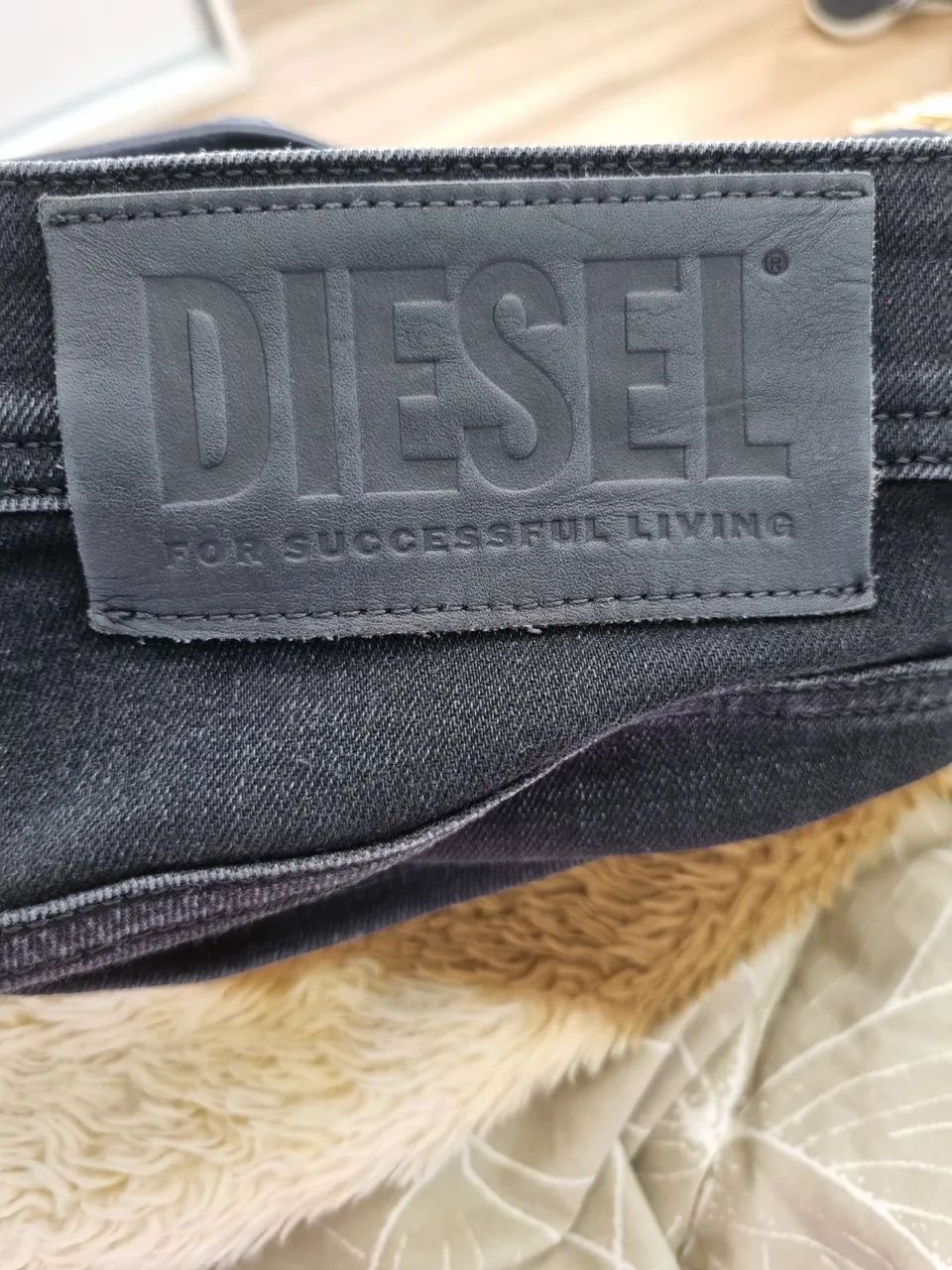 Calça Jeans Diesel Industry Preta - Foto 3