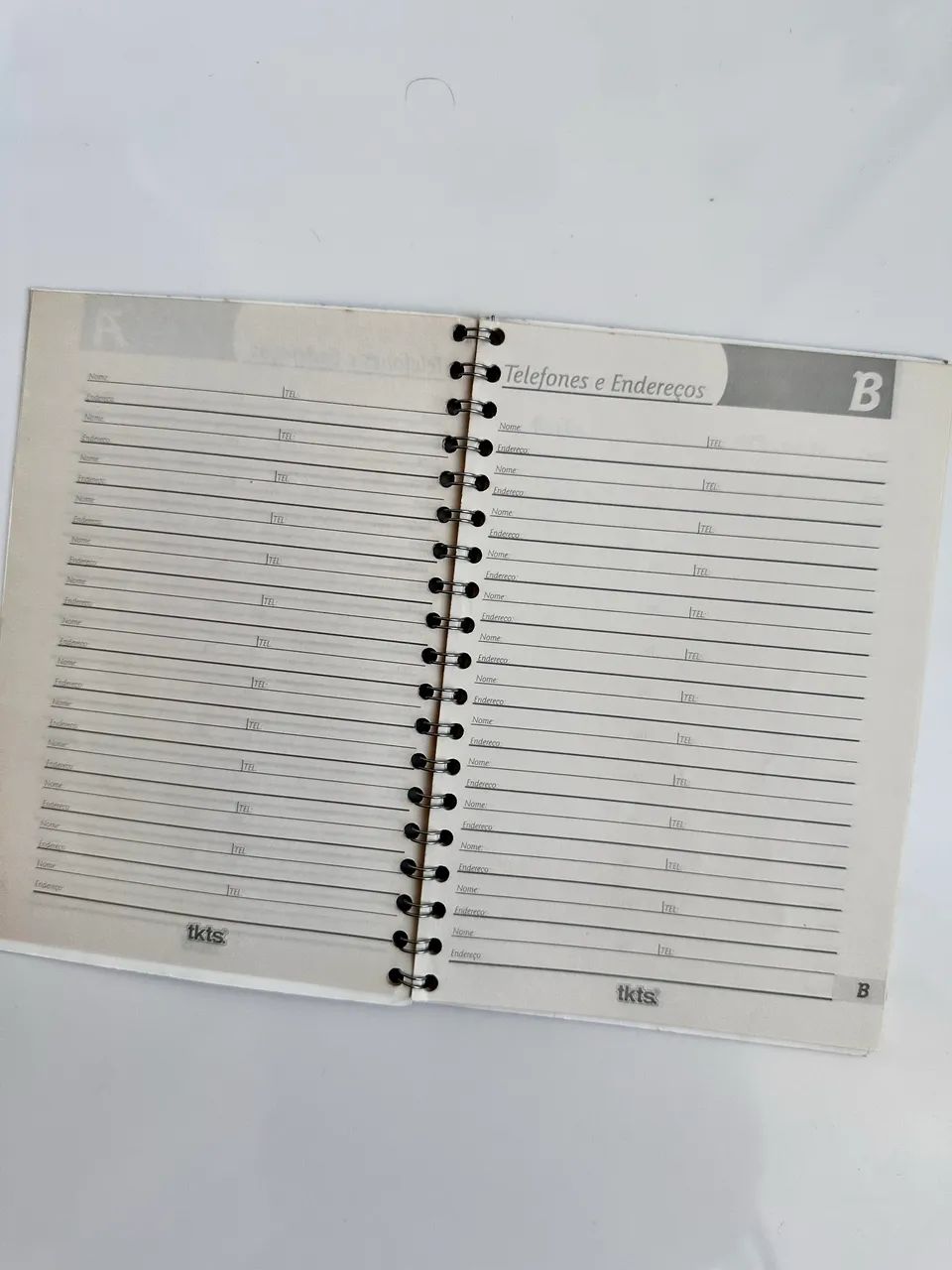 Agenda de telefone TKTS Anos 90 - Foto 2