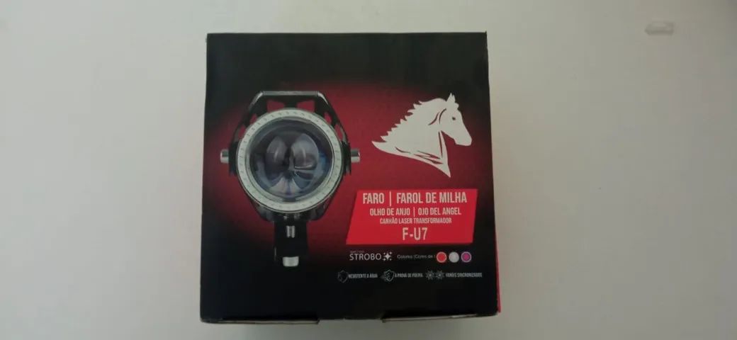 Par de Farol de Milha Universal de Led - Foto 2