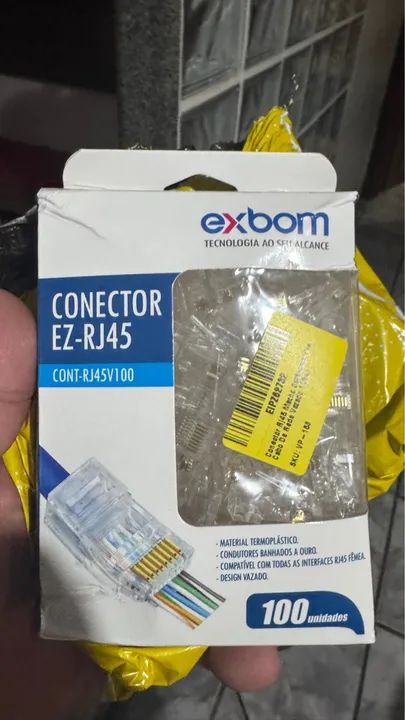 Conector RJ45 EZ-RJ45 100 unidades