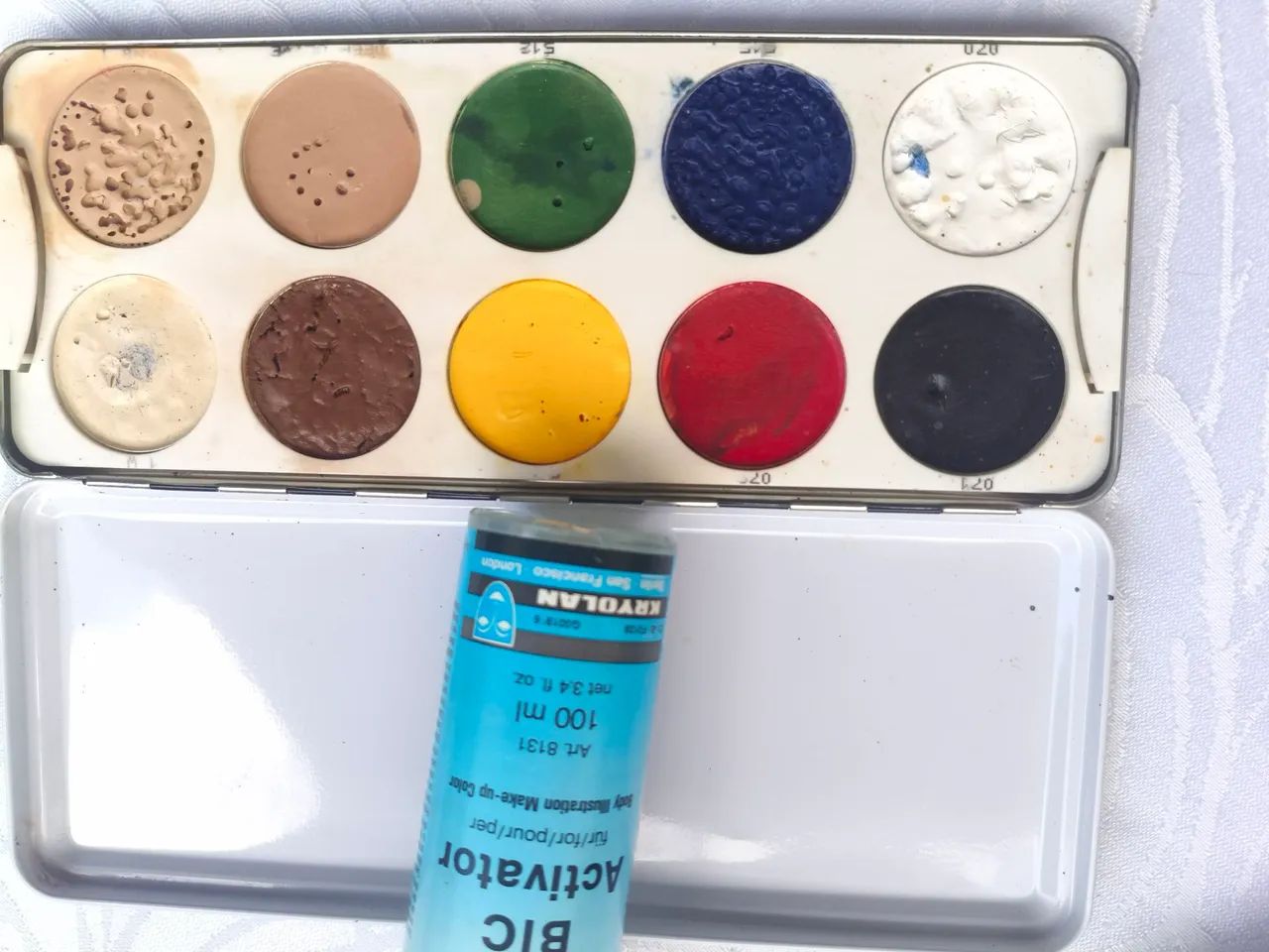 Paleta de Maquiagem Kryolan Body Illustration - Foto 2