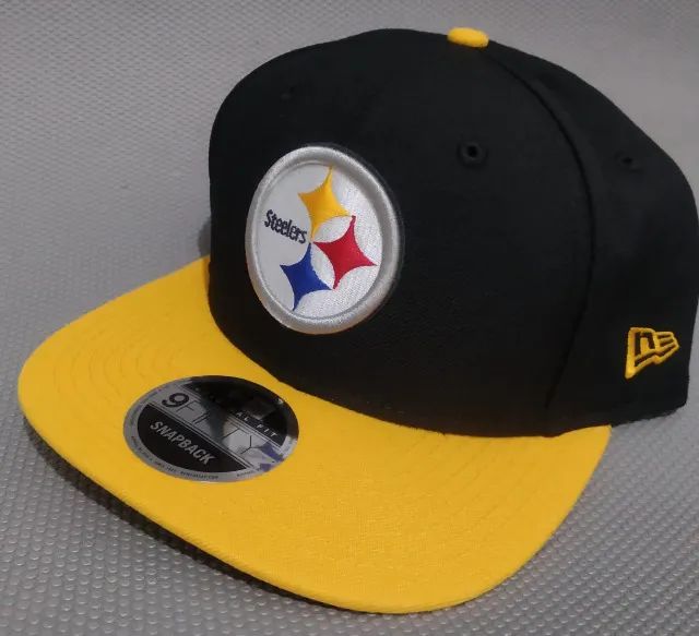 Bone Original New Era 9FIFTY Fit NFL Pittsburgh Steelers Team - Snapback - Foto 2