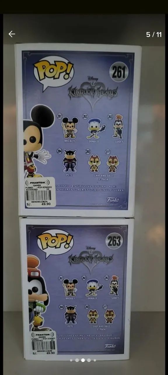 Funko Kingdom Hearts Disney Coleção Completa - Foto 5