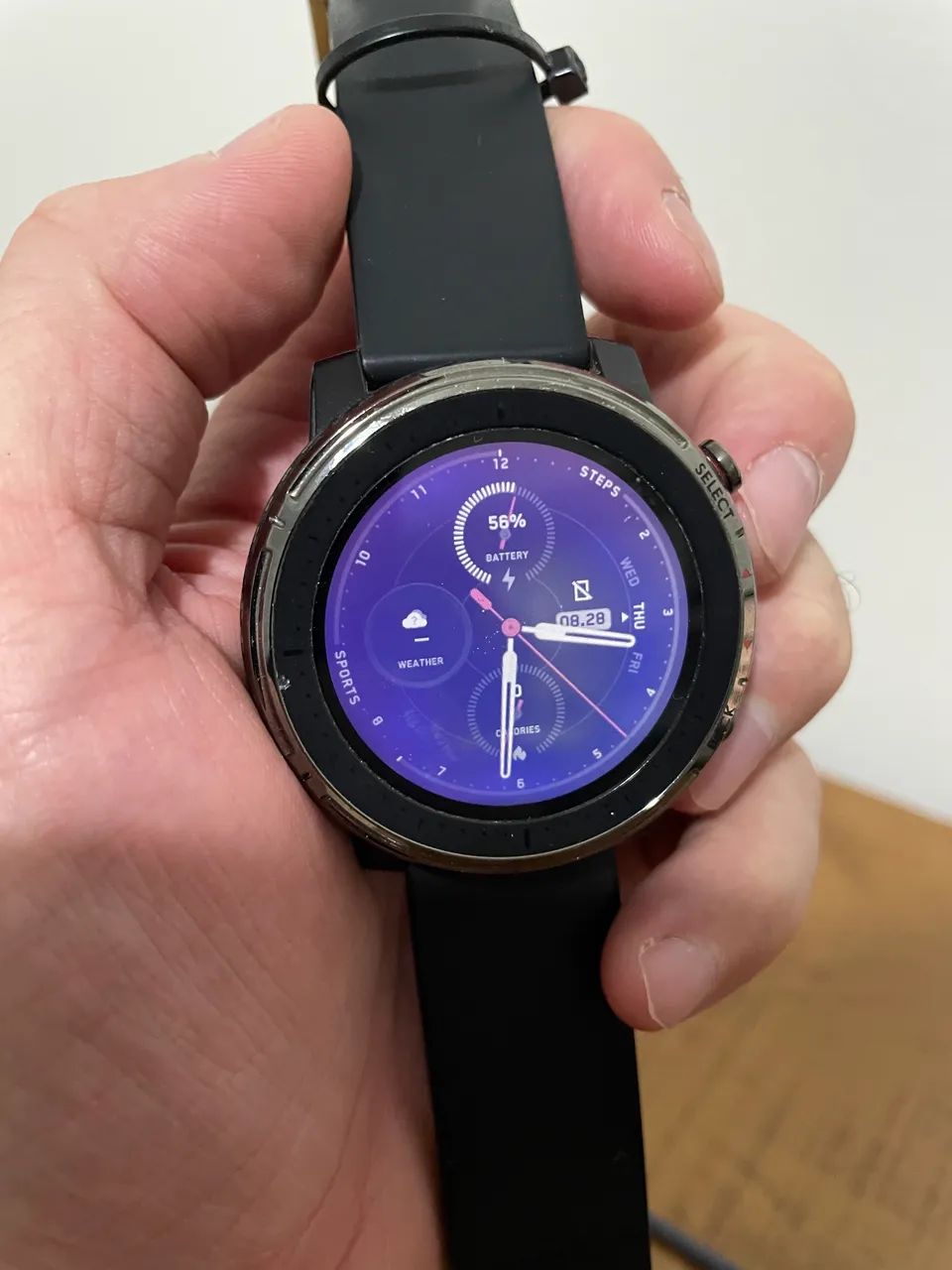 Relógio Amazfit Stratos 3 - Ótimo para atividade física  - Foto 5
