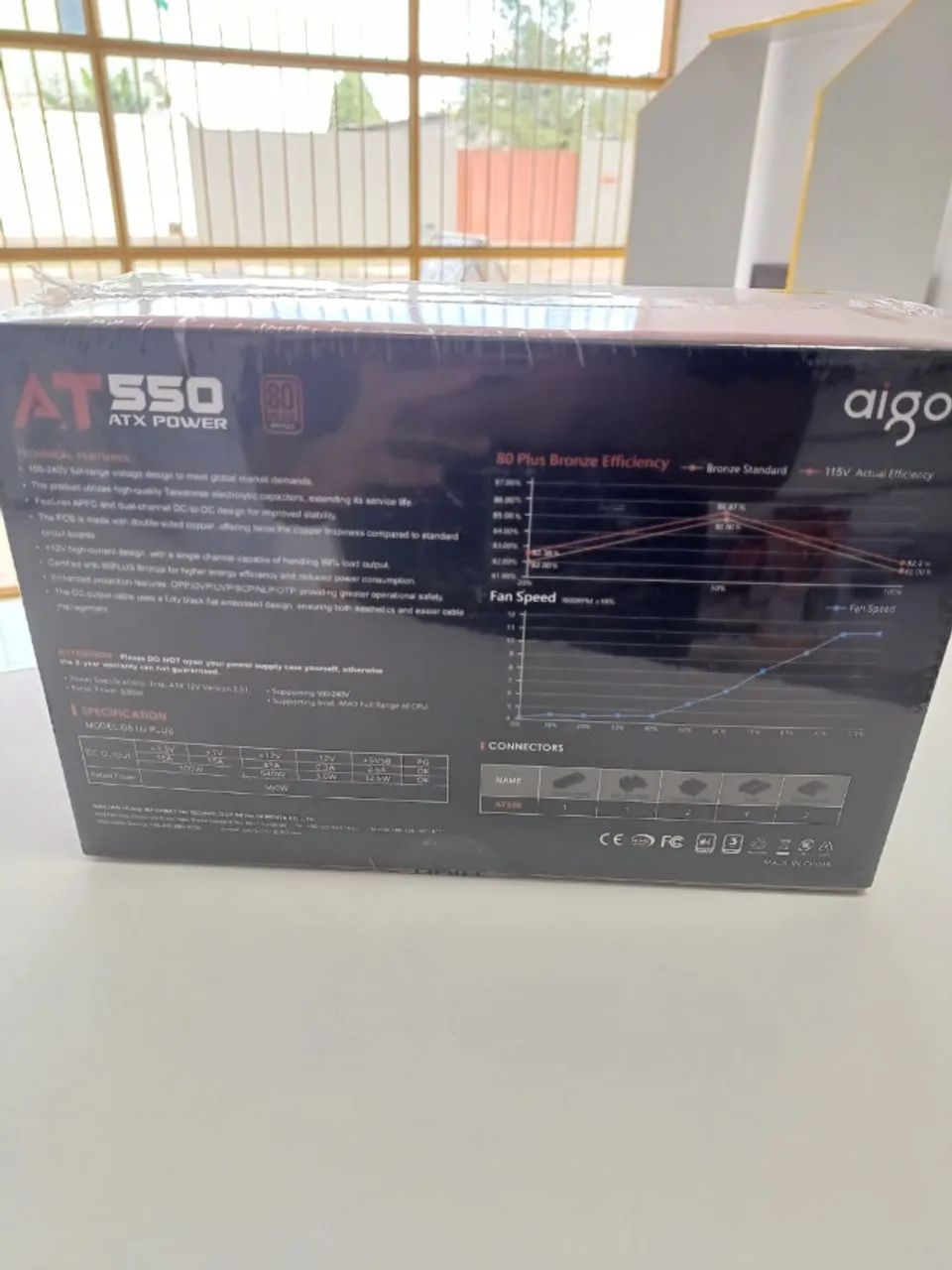 Fonte ATX 550W 80 Plus Bronze - Foto 2