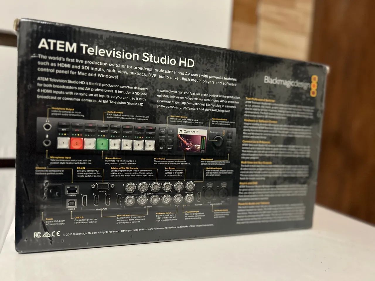 Blackmagic Atem Television Studio Full HD - Streaming Profissional NOVO - Foto 5