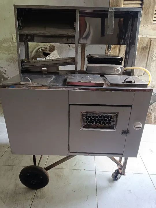 Carrinho de Lanches Completo - Ideal para Negócios