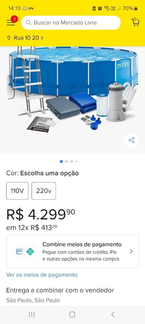 PISCINA INTEX 16.805 LITROS 5 METROS