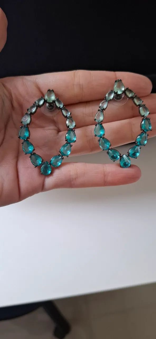 Brincos Formato Gota - Foto 4