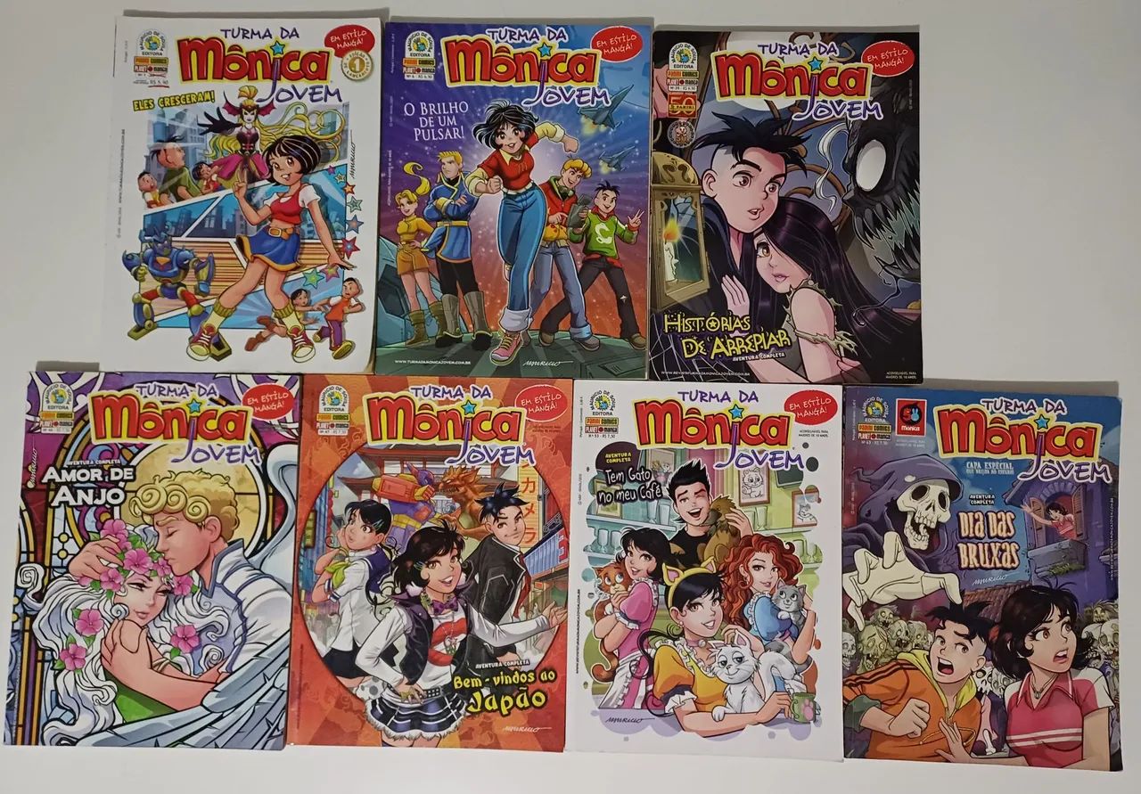 Turma da Mônica Jovem - Mangá 07 unidades