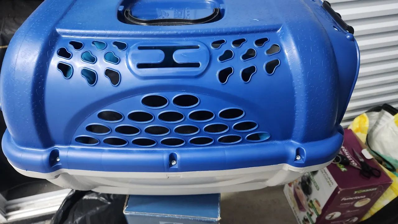 Caixa de transporte pequeno - Bom estado