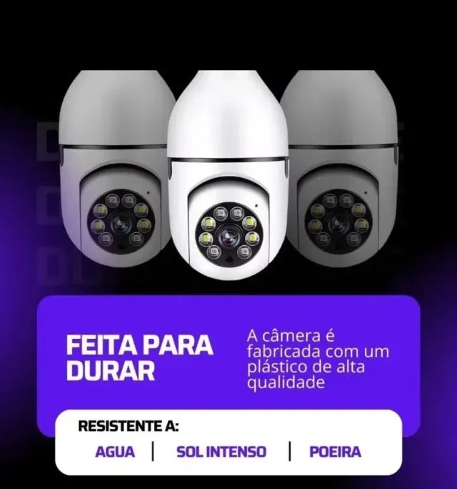 Câmera de Segurança Wi-Fi com Visão Noturna