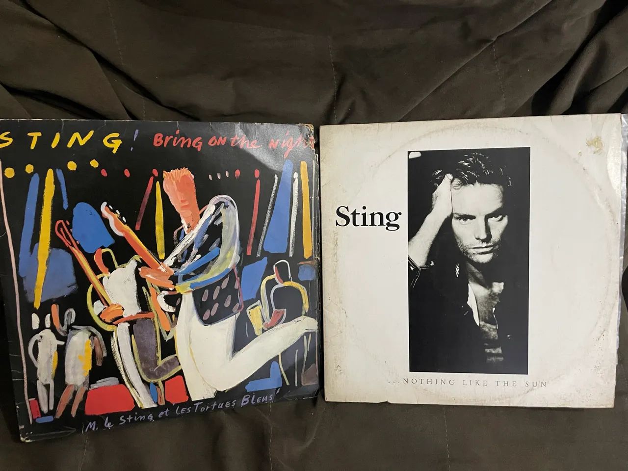 Vinis Sting- Coleção 2 vinis 