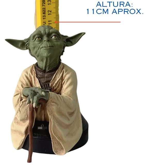 Yoda Star Wars Busto Colecionável - Foto 5