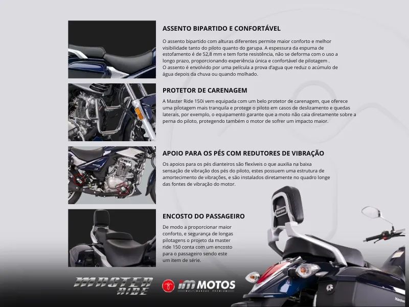 HAOJUE MASTER RIDE 150CC NOVA  - Foto 14