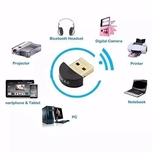Ultra-mini Adaptador Usb Bluetooth 4.0 Csr Edr Muito Rápido - Foto 2