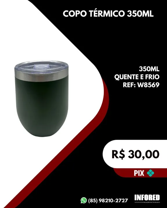 Copo térmico 350ml W8569