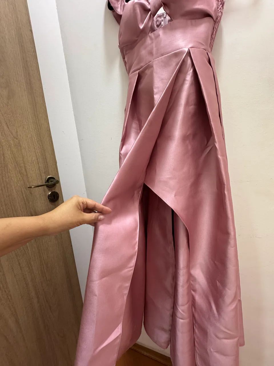 Vestido de tafetá para festa  - Foto 4