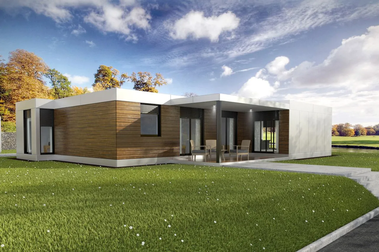 CASA MODULAR ESPAÇOSA E FUNCIONAL