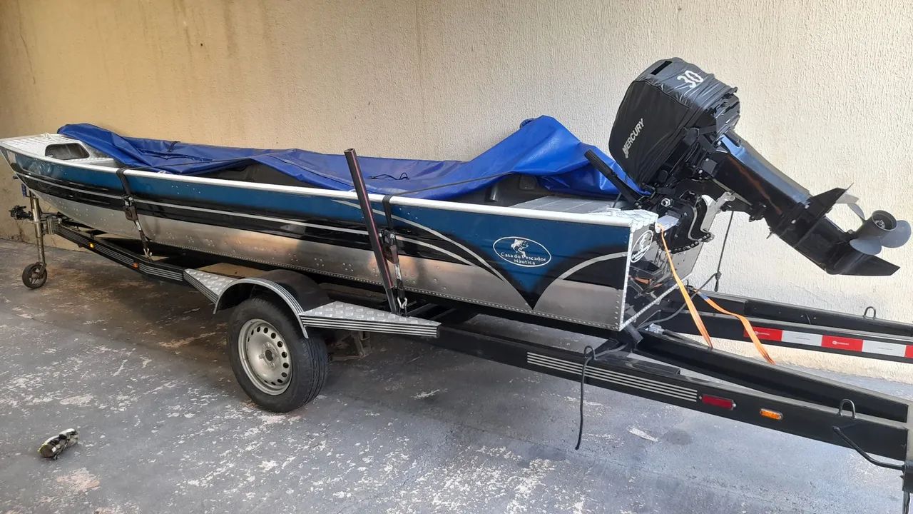 Barco Marreco 55m Mercury 30h berço Bandeirantep