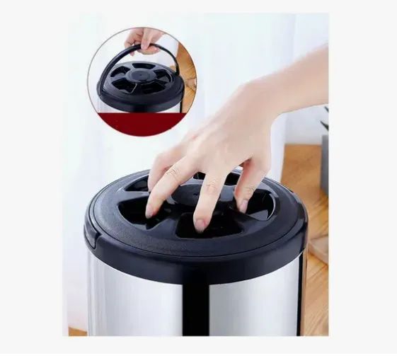 Garrafa Botijão Bebedouro Inox Térmico 6 Litro Café Chá Água Garrafão Buffet - Foto 3