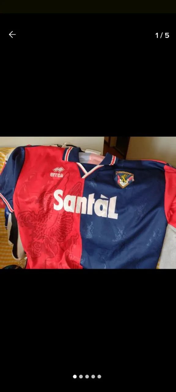 Camisa Genoa 1996-1997 Oficial 28 Pereira XL