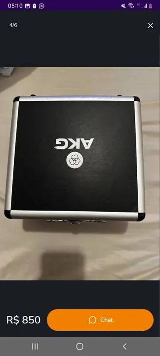 Microfone AKG P220 com Shock Mount - Foto 3