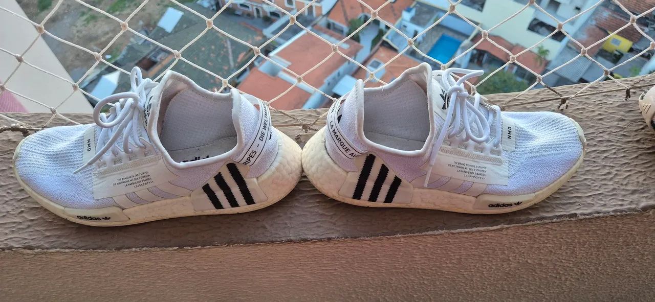 Tênis Adidas Originals Nmd R1 V2 Branco - Foto 5