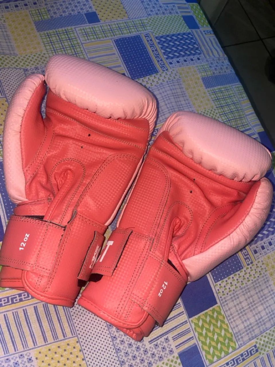 Luvas de Boxe MKS - Rosa - Foto 3