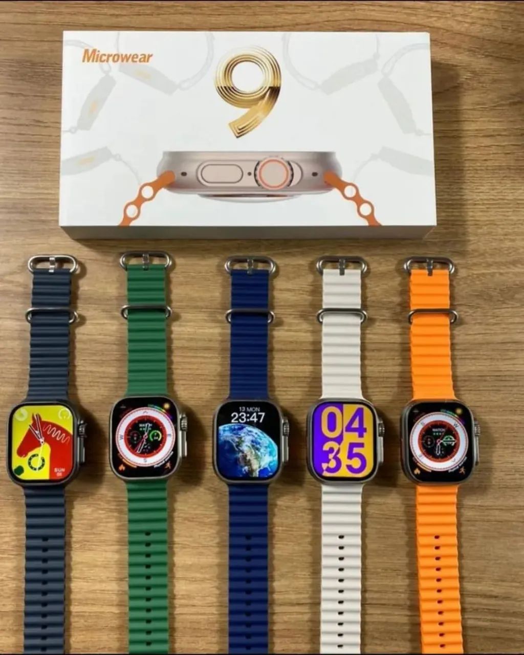 Smartwatch Microwear 9 - Diversas Cores e Funções