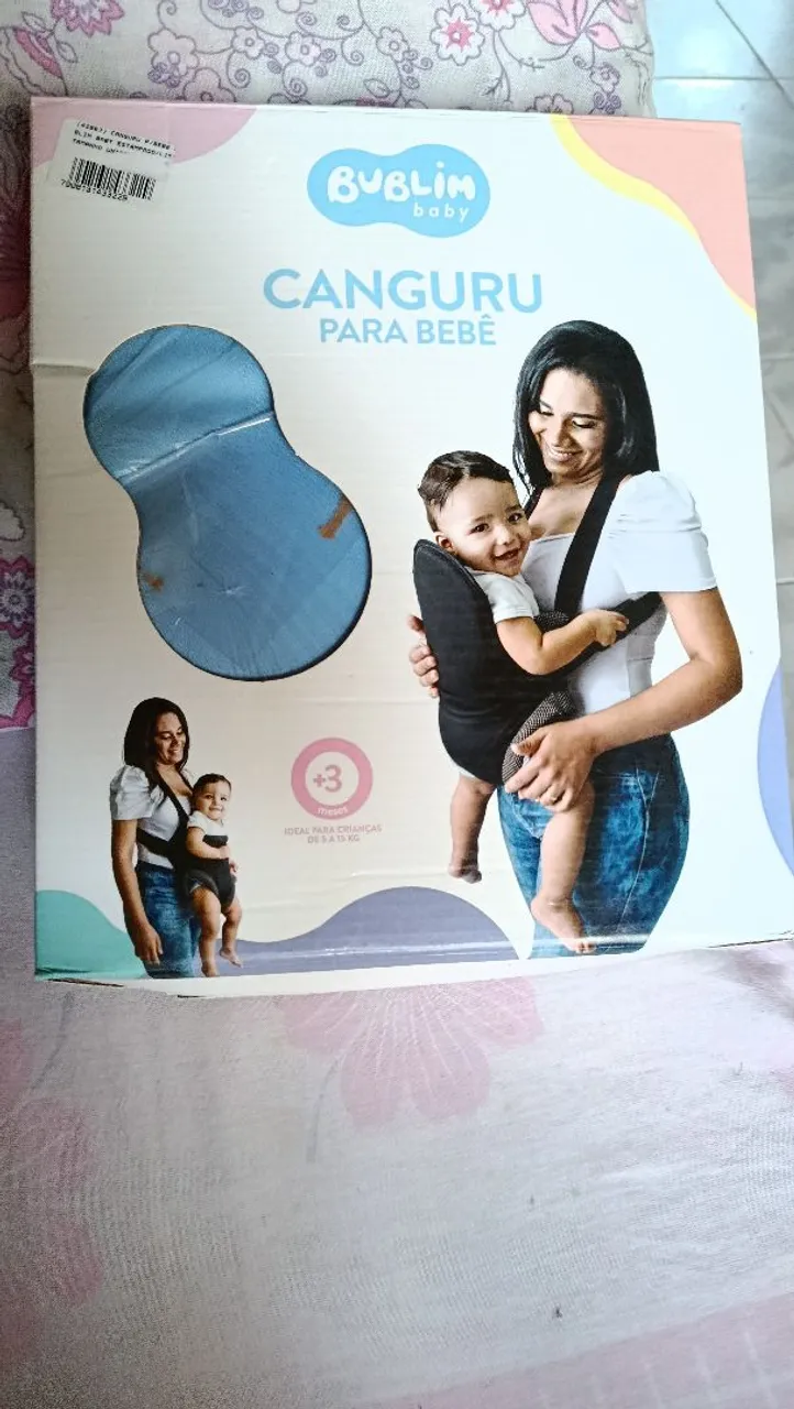 Canguru para Bebê Bublim Baby