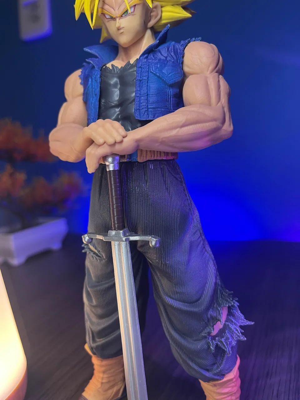 Boneco Trunks Dragon Ball - Action Figure Colecionável Anime - Foto 5