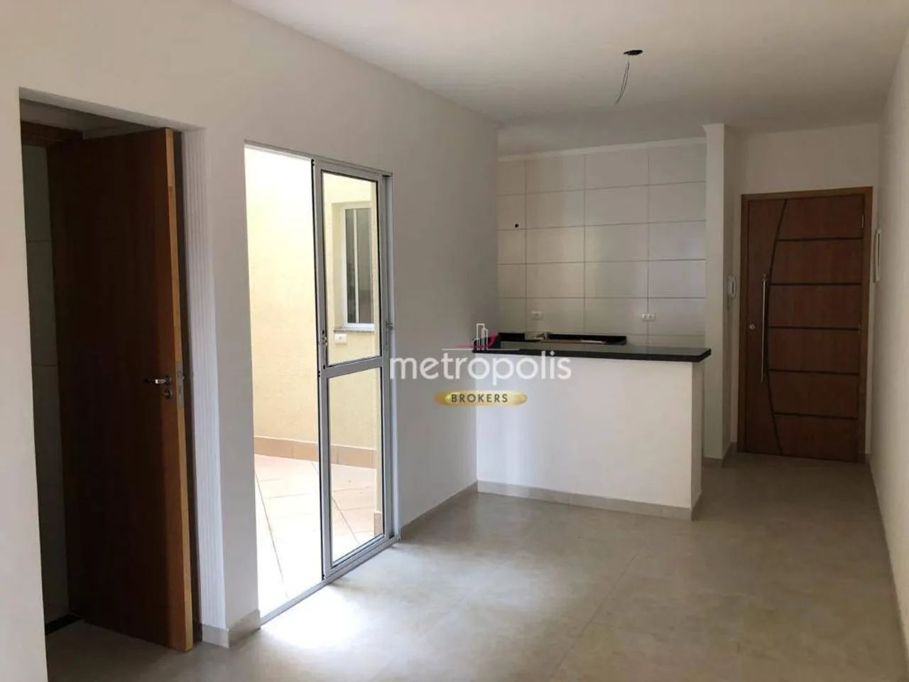 Apartamento com 2 dormitórios para alugar, 55 m² por R$ 2.300,00/mês - Vila Alice - Santo 
