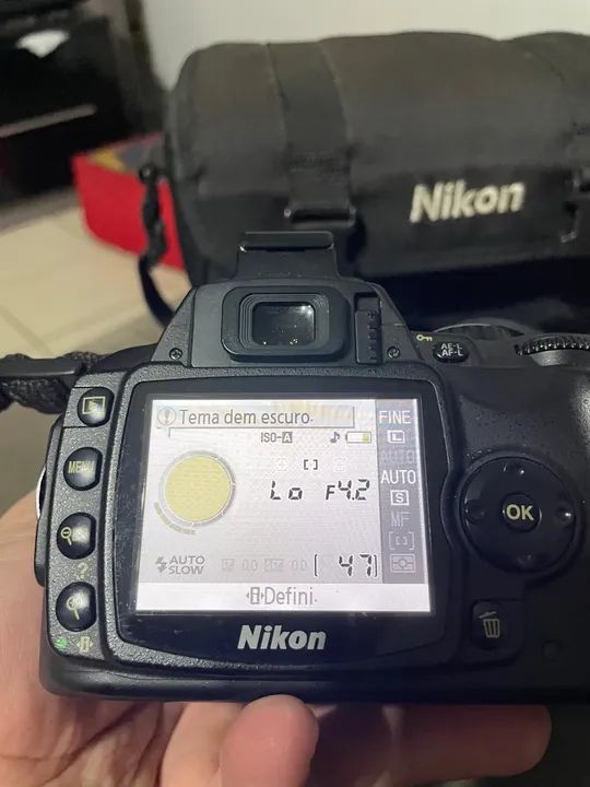 Câmera Nikon D40 funcionando  - Foto 4