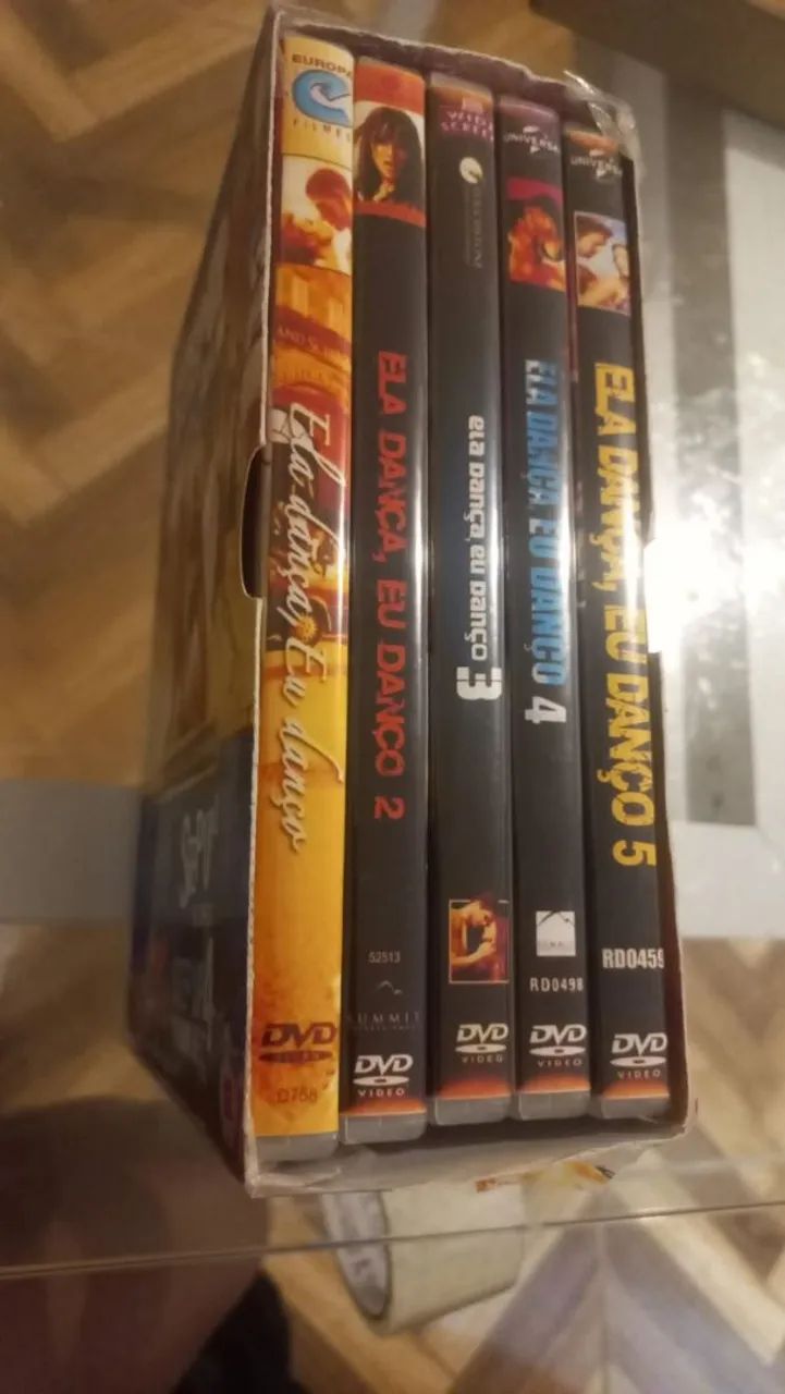 DVDs box 5 filmes - Se Ela Dança eu danço  - Foto 3