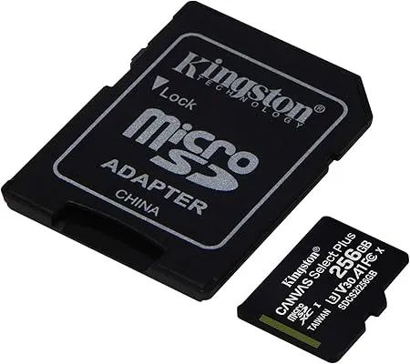 Cartão de Memória Micro SD Kingston Canvas Select Plus - 256GB64308141622019120