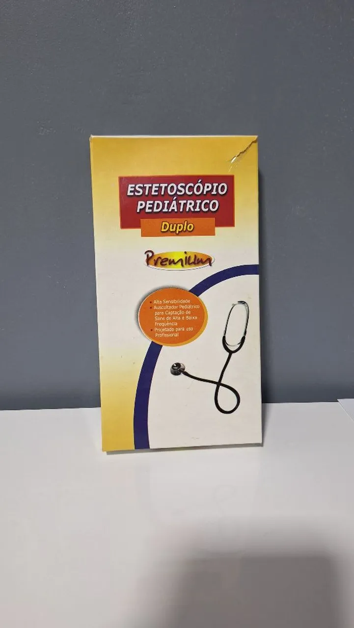 Estetoscópio Pediátrico Duplo Premium