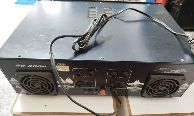 Amplificador Potência Oneal OP 3000 - Foto 3