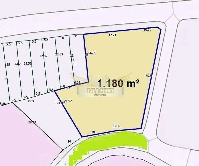 Terreno de Esquina para Comprar, 1180m² - Vila Palmares, Santo André/SP. - Foto 2