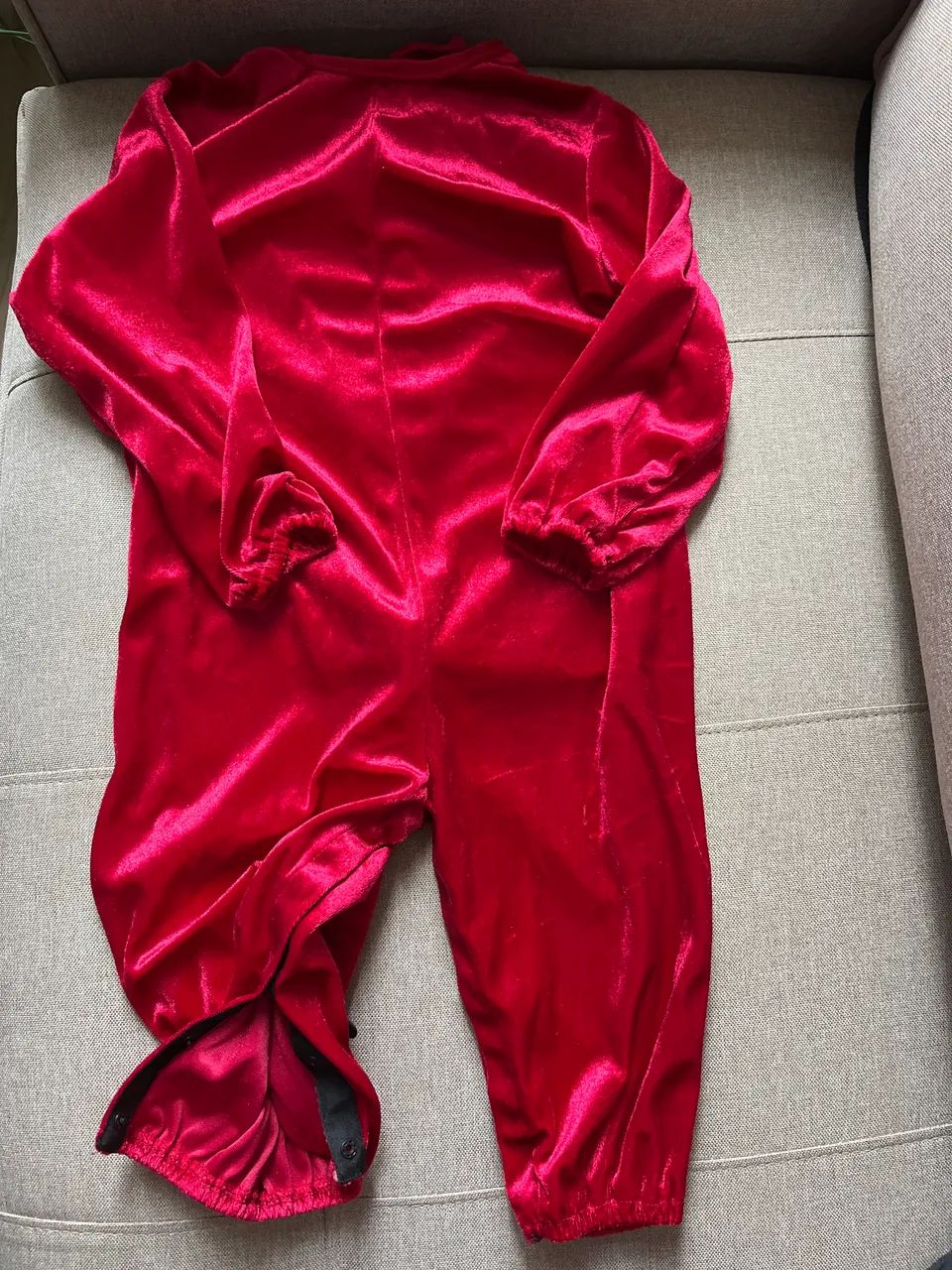 Fantasia vermelha de Halloween para bebê  - Foto 5