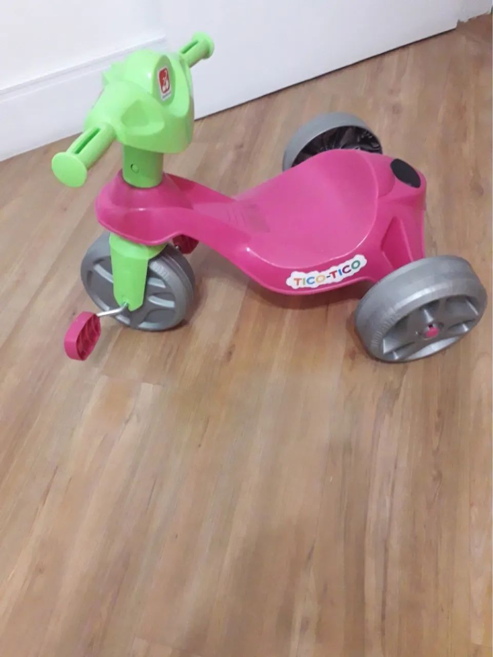 Tico-Tico Infantil Rosa e Verde