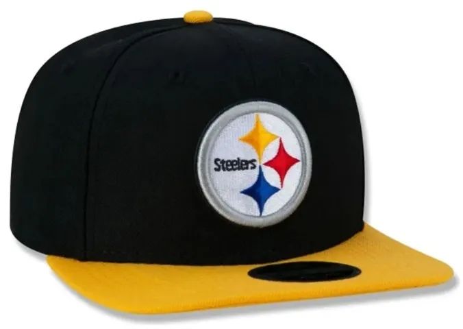 Bone Original New Era 9FIFTY Fit NFL Pittsburgh Steelers Team - Snapback