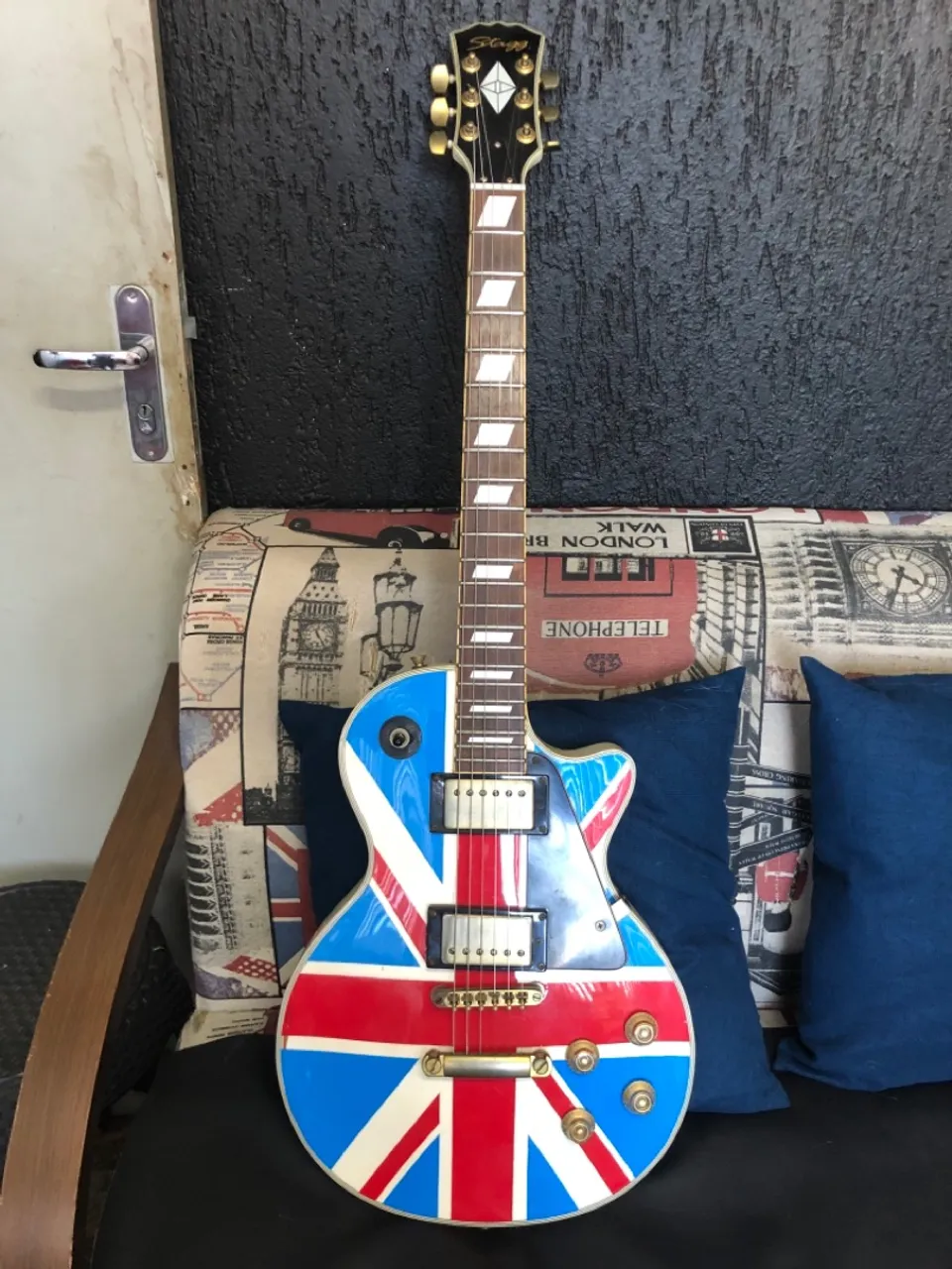 Guitarra Stagg Union Jack